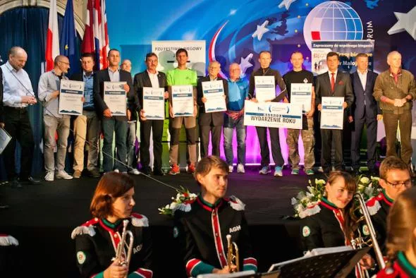 Gala Festiwalu Biegów w Krynicy-Zdrój (5.9.2014)