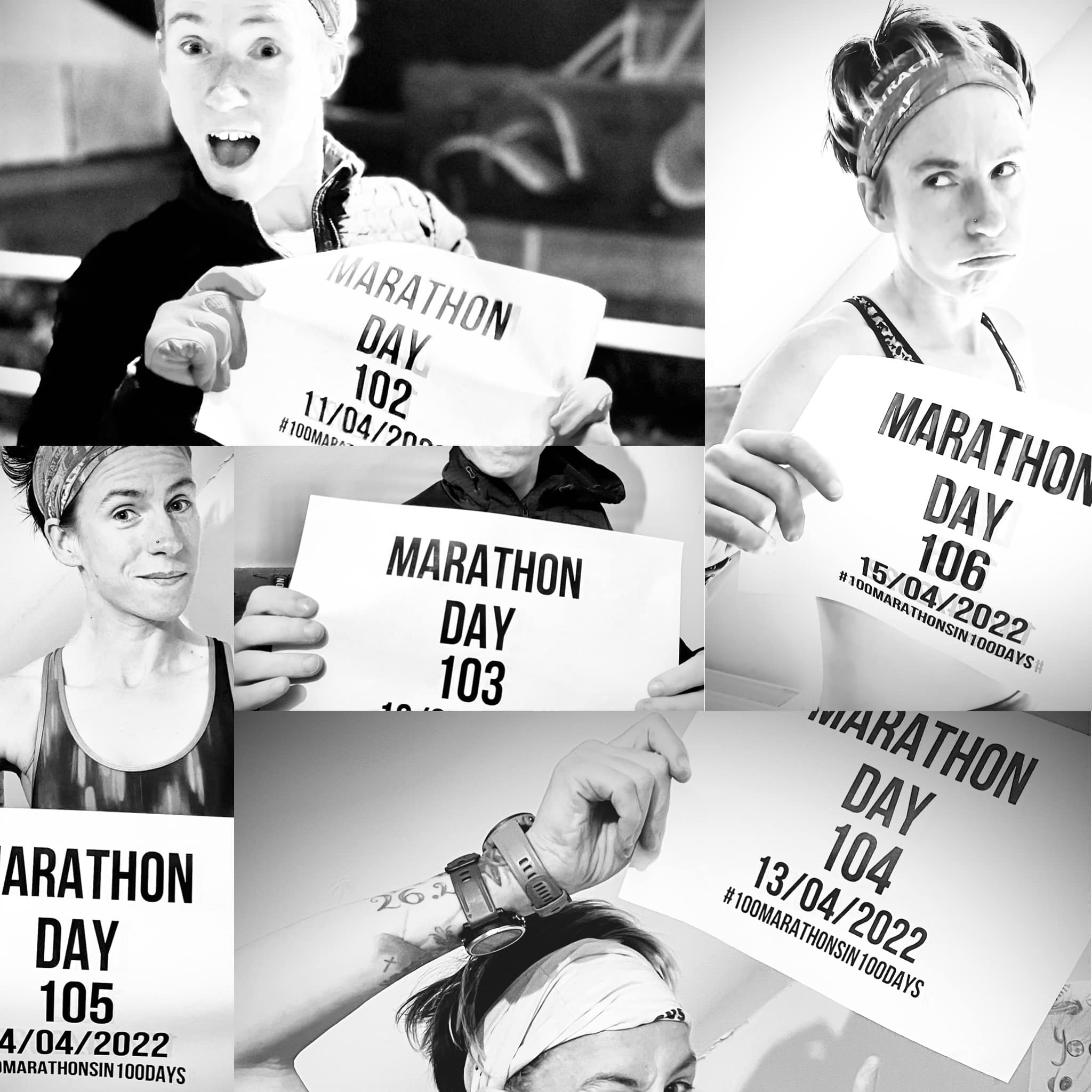 Kate Jayden przebiegła 106 maratonów w sto sześć dni