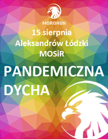 Już 15. sierpnia w Aleksandrowie Łódzkim bieg MORORUN „Pandemiczna Dycha”