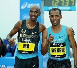 Mo Farah i Kenenisa Bekele