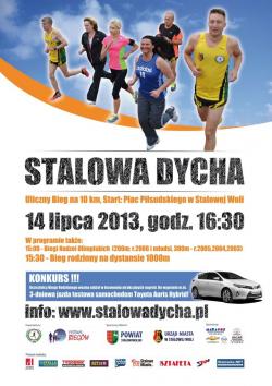 Stalowa Dycha: Pierwszy uliczny bieg na 10 km w Stalowej Woli