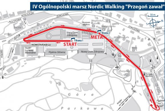 5. Marsz Nordic Walking „Przegoń Zawał"