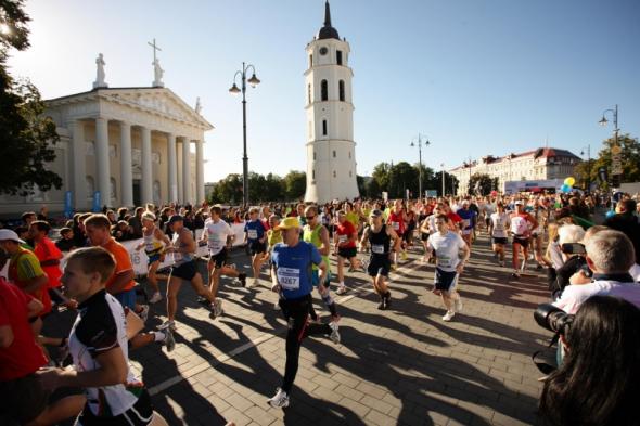 Tak biegało Wilno w 2012 r.. fot. orgaizator