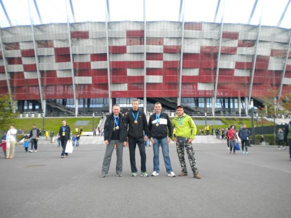 35. PZU Maraton Warszawski - meta była zlokalizowana na Stadionie Narodowym