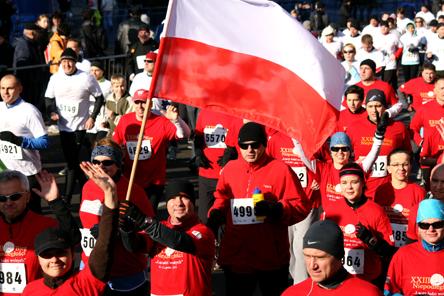 Bieg Niepodległości. Zapisy ruszają o północy w nocy z 14 na 15 października