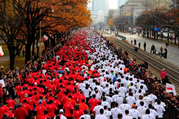 Bieg Niepodległości / Fot. WOSiR