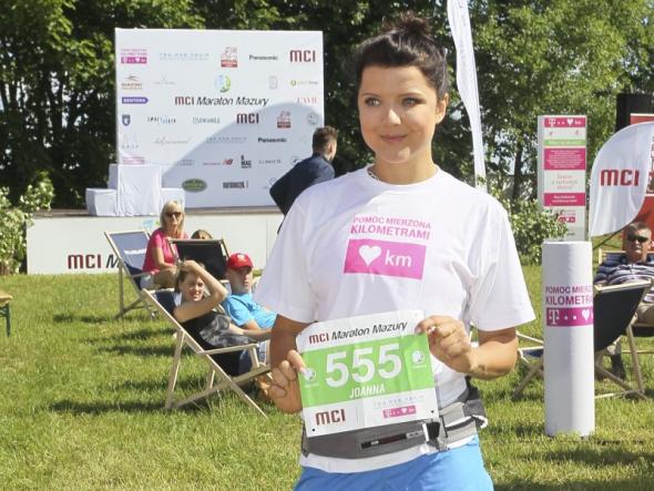 Joanna Jabłczyńska, ambasadorka akcji Pomoc Mierzona Kilometrami Joanna Jabłczyńska, ambasadorka akcji Pomoc Mierzona Kilometrami