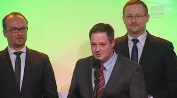 Aleksander Kurczewski przemawia podczas 8. Gali Mistrzów Sportu Województwa Lubelskiego