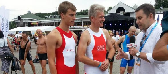 Prezydent Poznania Ryszard Grobelny miał pecha w zawodach