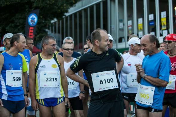 Marszałek Marek Sowa pobiegł w eliminacjach Krynickiej Mili