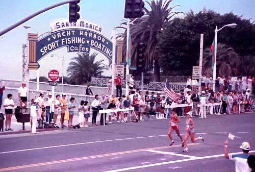 Maraton kobiet na IO w 1984 r.