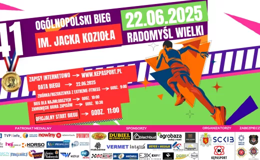 41. Ogólnopolski Bieg im. Jacka Kozioła wraca po pandemicznej przerwie