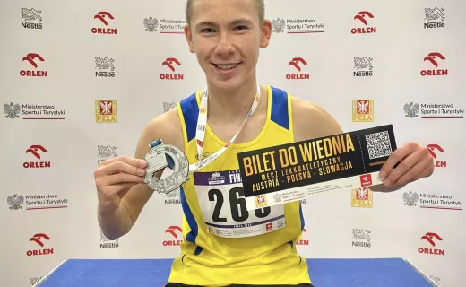 Sport nauczył mnie, że sukces nie przychodzi sam - mówi Mikołaj Wal, utalentowany lekkoatleta z UKS Kobylanka