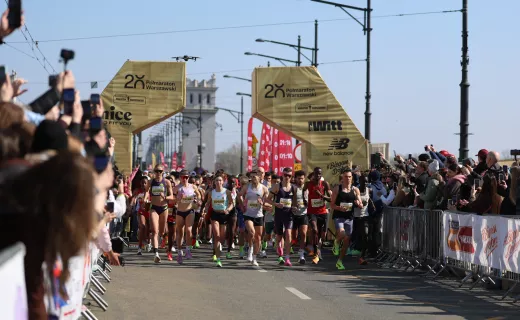 20. Półmaraton Warszawski - rekordowa frekwencja, pierwsze polskie zwycięstwo od 13 lat i wielka miejska impreza na 100 tys. osób