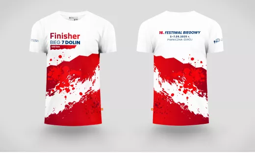 Koszulki Finishera dla uczestników Festiwalu Biegowego