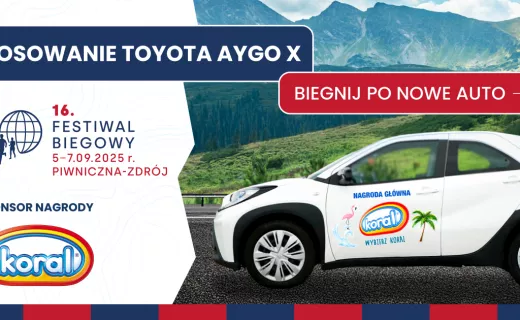 KORAL ponownie Partnerem Festiwalu Biegowego
