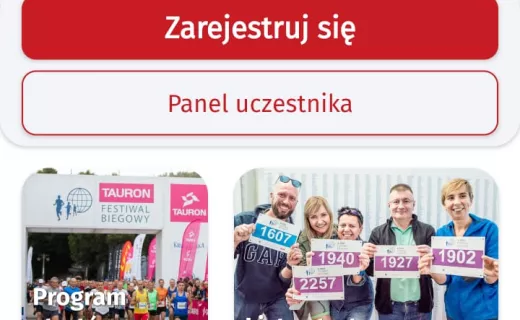 Bądź na bieżąco z aplikacją „Festiwal Biegów – Bieganie 365”