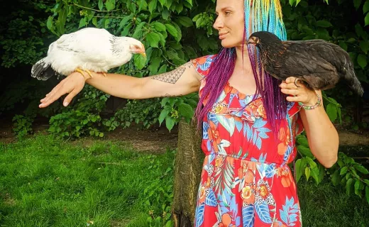 Kolorowe Ptaki biegów ULTRA - Sylwia Lasok.