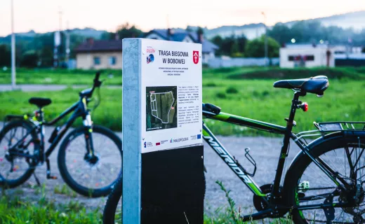 Bobowa – trasa Centrum Aktywnego Wypoczynku
