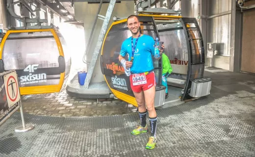 4F Świeradów Run - Runner's World Super Bieg na mecie - 12