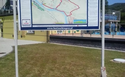 Trasa Festiwalu Biegowego w Piwnicznej-Zdrój - 