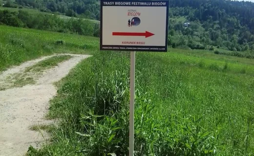 Trasa Festiwalu Biegowego w Piwnicznej-Zdrój - 
