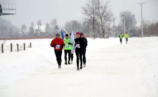 Śnieżny Maraton 2013 - Memoriał pułkownika Aurela Cristea - 16 lutego, Rasnov, Rumunia - 