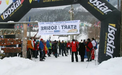 Śnieżny Maraton 2013 - Memoriał pułkownika Aurela Cristea - 16 lutego, Rasnov, Rumunia - 