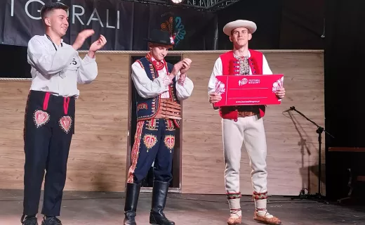 Lachy i Górale już na mecie. To oni otworzyli 14. Festiwal Biegowy w Piwnicznej  - 