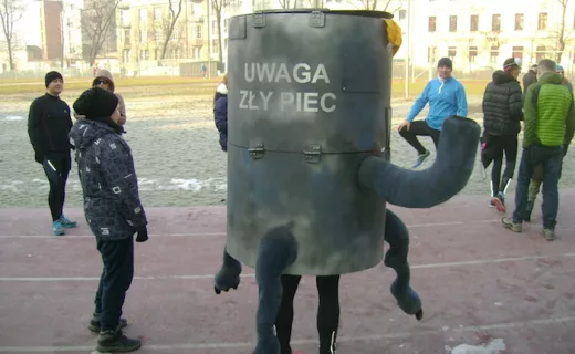 Biegacze protestowali w Krakowie [ZDJĘCIA] - 1