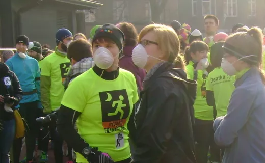 Biegacze protestowali w Krakowie [ZDJĘCIA] - 5