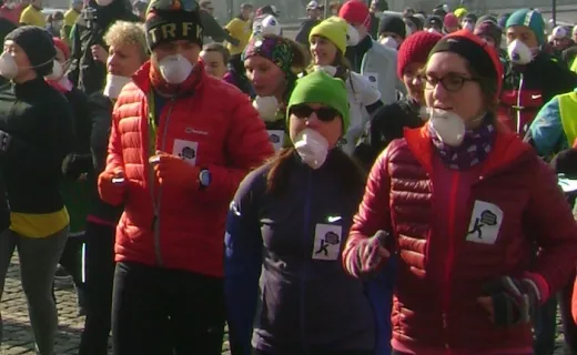 Biegacze protestowali w Krakowie [ZDJĘCIA] - 29