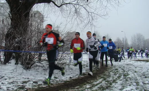 Biegiem, na łyżwach i na rowerze. Warszawa sprawdziła się w zimowym triathlonie [ZDJĘCIA] - 7
