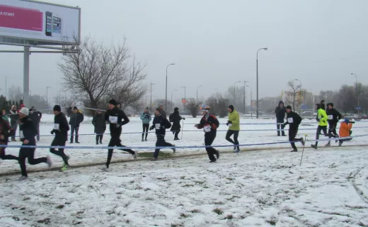 Biegiem, na łyżwach i na rowerze. Warszawa sprawdziła się w zimowym triathlonie [ZDJĘCIA] - 5