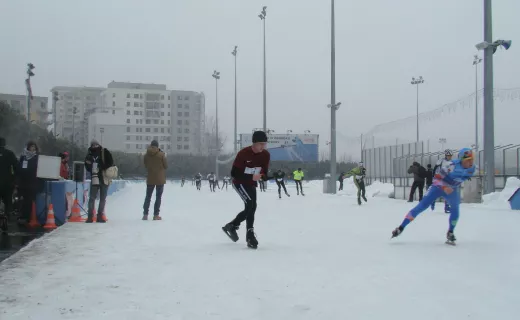 Biegiem, na łyżwach i na rowerze. Warszawa sprawdziła się w zimowym triathlonie [ZDJĘCIA] - 10