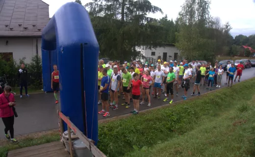Bieg o Kwitnący Kalosz Sołtyski w Mszanie - 4
