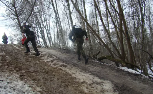 V Półmaraton Komandosa w roztopach. „Służby jak wielka rodzina” [ZDJĘCIA] - 30