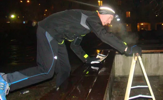 Warszawa Nocą... deszczowa. Mariensztat już bez tajemnic [ZDJĘCIA] - 31