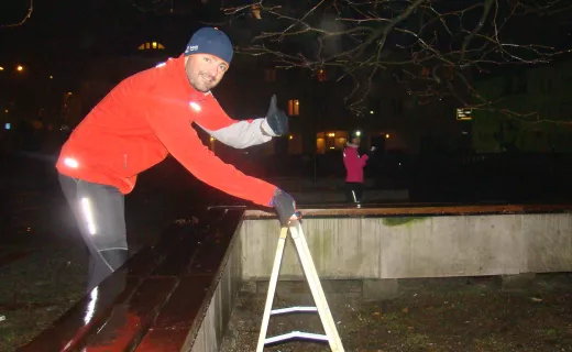 Warszawa Nocą... deszczowa. Mariensztat już bez tajemnic [ZDJĘCIA] - 9