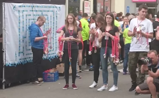 Maraton Uśmiechu – „uśmiech podaj dalej” w Ostrowie Wlkp. - 8