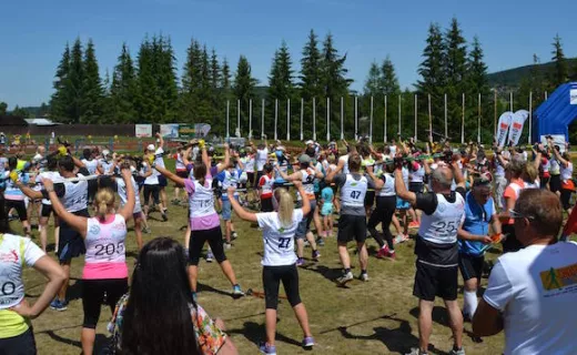 Biathlon nordic walking "wyzwaniem" - 8