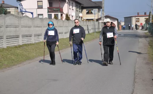 Rodzinne święto nordic walking w Jejkowicach z pełnym zaangażowaniem [ZDJĘCIA] - 89