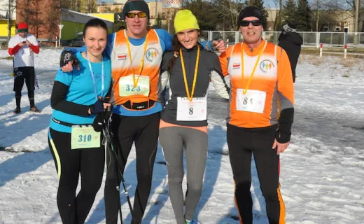 Potwornie śliski Potworny Bieg Zimowy w Rybniku [ZDJĘCIA] - 36