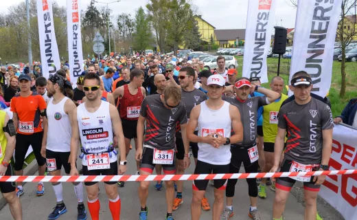 Miękinia: Inauguracja Runner's World Super Biegu dla Macieja Chmury - 1
