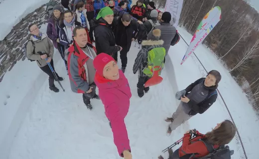 Noc Zima Góry 2017: Klimczok zdobyty [ZDJĘCIA] - 2