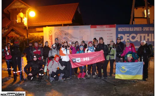 Noc-Zima-Góry 2015: Weszli na Skrzyczne i wspomnieli Lucjana Chorążego [ZDJĘCIA] - 9