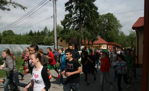Brzostek biega. Uczniowie lepsi od nauczycieli - 
