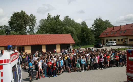 Brzostek biega. Uczniowie lepsi od nauczycieli - 
