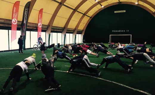 Poznań: Pokazują triathlon dzieciom - 19