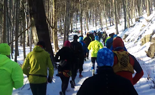 „Nieziemski” 2. Górski Zimowy Maraton Ślężański [ZDJĘCIA] - 9